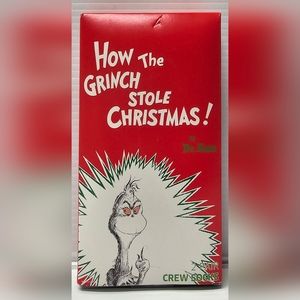 How The Grinch Stole Christmas 2 Pair w/Novelty Tray Crew Socks Bioworld-NEW Box